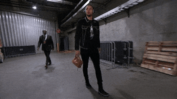 arriving stephen curry GIF by NBA