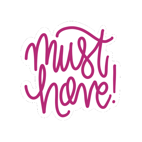 Must Have Want Sticker