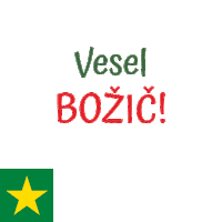Tusslovenija celebration december merrychristmas tus Sticker