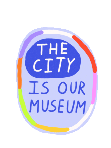 City Explore Sticker by LAND studio