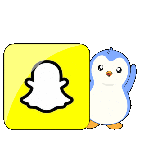 Text Collect Sticker by Pudgy Penguins