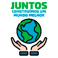 World Hands Sticker by Únilos