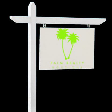 PalmRealty giphygifmaker real estate realtor just listed GIF