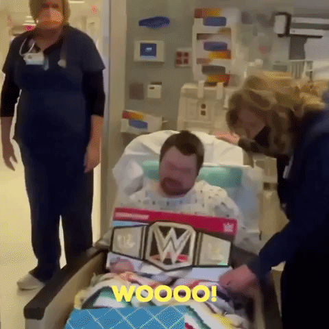 Nurses Surprise 'Champ' Patient With Parting Gifts