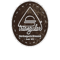 Take-Away Comida Sticker by Triangular® - Hamburgueria Artesanal
