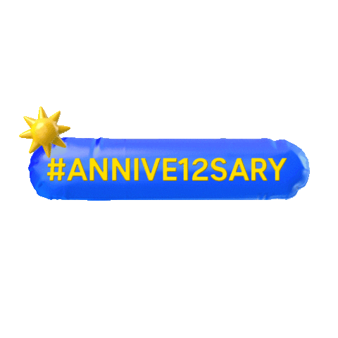 Birthday Anniversary Sticker by tiket.com