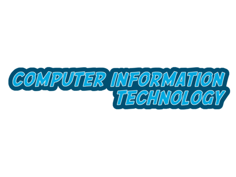 Information Technology Computer Sticker by Coastal Bend College