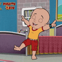 Happy Dance GIF by Chhota Bheem