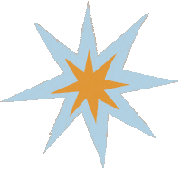 Glow Shining Star Sticker by Maiafadd