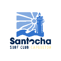 Surf Club Santosha Sticker by Santocha Surf Club Capbreton