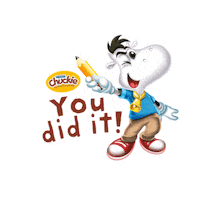 nestlechuckie back to school chuckie baon baunin and says with chuckie Sticker