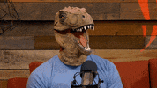 T-Rex Dinosaur GIF by Rooster Teeth