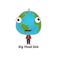 Rock Peace Sticker by BigHeadBob.com