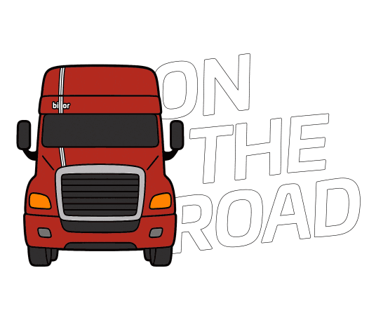 billor-us giphyupload trucking leasing hometime Sticker