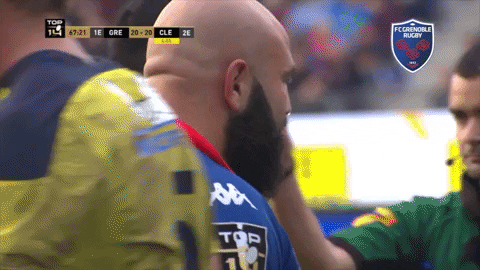 fc grenoble tete GIF by FCG Rugby