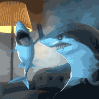 hungry-shark  GIF