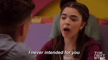 I Never Intended For You To Find Out This Way