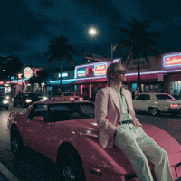 Grand Theft Auto Pink GIF by Jukebox Saints