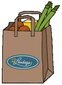 Einkaufstüte Sticker by EDEKA Laudage