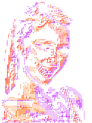 Head Portrait Sticker by badblueprints