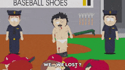 baseball bleeding GIF by South Park 