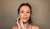 FaceYogabyKari face massage tension face yoga GIF