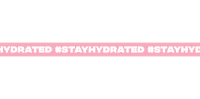 Water Stay Hydrated Sticker by evian
