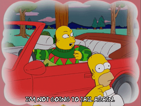 sad homer simpson GIF