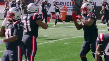 Deatrich Wise Jr Reaction GIF by New England Patriots