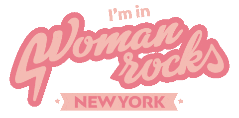 Newyork Sticker by Woman Rocks