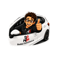 Basel Fahrschule Sticker by Bebbi-Fahrschuel.ch