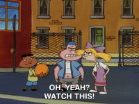 hey arnold nickelodeon GIF