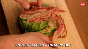 Unruly bacon