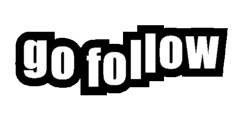 Follow Sticker by cam/b - the photo brothers