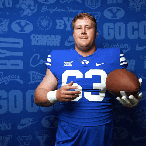 College Football Go Cougs GIF by BYU Cougars