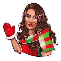 Santa Claus Hello Sticker