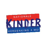 NationaleKinderherdenking4mei kids nederland vrijheid koningsdag Sticker