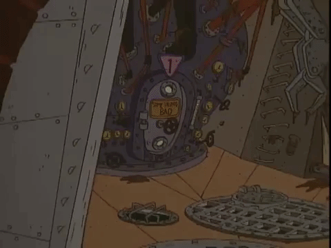 nicksplat aaahh real monster GIF