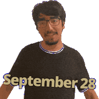 September 28 Sticker