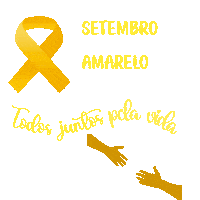 Prevencao Setembro Amarelo Sticker
