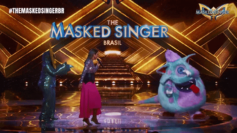 Ivete Sangalo Reaction GIF by The Masked Singer Brasil