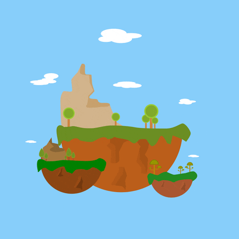 Abolitic giphyupload sky clouds mountain GIF