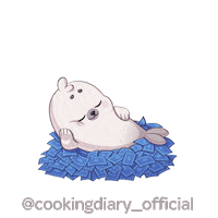 Sleepy Christmas Sticker by MYTONA