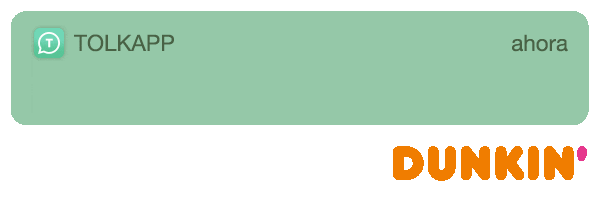 Sticker by Dunkin Coffee