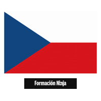 Czech Republic Flag Sticker by Formación Ninja