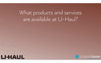 thecouponcause faq coupon cause u-haul GIF