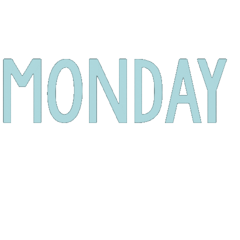 Monday Sticker