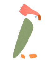 Bird Australia Sticker by Halcyon Nights