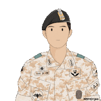 Korean Drama Captain Sticker