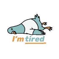 Tired Over It Sticker